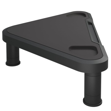 Suport de colț pentru monitor, negru, 49x28x10,5 cm - Img 4