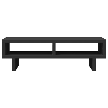 Suport de monitor, negru, 50x27x15 cm, lemn prelucrat - Img 4