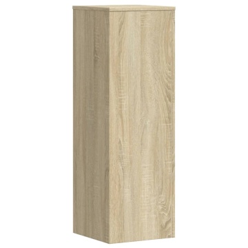 Suport de plante, stejar sonoma, 33x33x100 cm, lemn prelucrat - Img 2