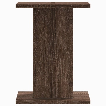 Suport difuzoare 2 buc. stejar maro 30x30x40 cm lemn prelucrat - Img 8