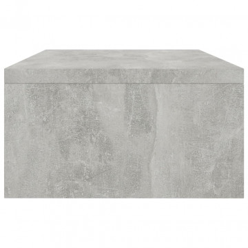 Suport monitor, gri beton, 42 x 24 x 13 cm, PAL - Img 4