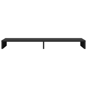 Suport monitor, negru, 100x27x10 cm, lemn prelucrat - Img 4