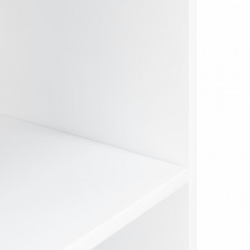 Suport pentru acvariu, alb, 80x35x60 cm, lemn prelucrat - Img 5
