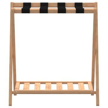 Suport pentru bagaje, 68x38x58 cm, bambus - Img 3