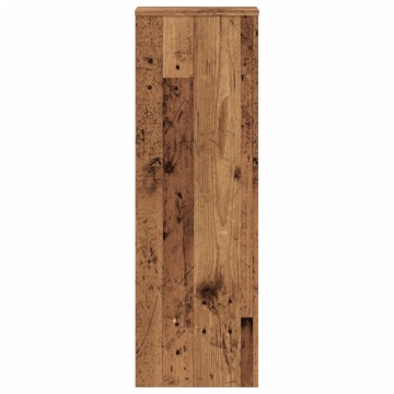 Suporturi plante 2 buc. lemn vechi 33x33x100 cm lemn prelucrat - Img 4
