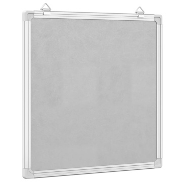 Tablă magnetică, alb, 60x60x1,7 cm, aluminiu - Img 4
