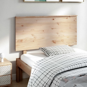 Tăblie de pat, 124x6x82,5 cm, lemn masiv de pin - Img 1