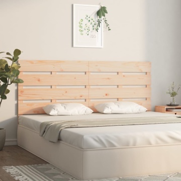 Tăblie de pat, 180x3x80 cm, lemn masiv de pin - Img 3