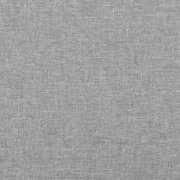 Tăblie de pat cu aripioare gri deschis 93x16x78/88 cm textil - Img 5