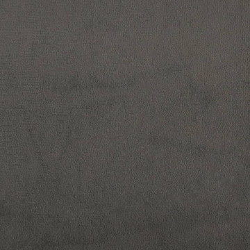 Tăblii de pat, 2 buc, gri închis, 100x5x78/88 cm, catifea - Img 6