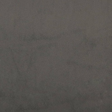 Tăblii de pat, 2 buc, gri închis, 80x5x78/88 cm, catifea - Img 6