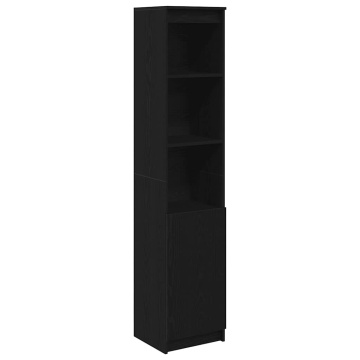 Tablou Stejar negru 37,5x35x180 cm Lemn prelucrat - Img 2