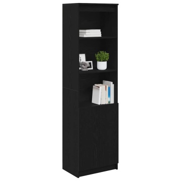 Tablou Stejar negru 50x35x180 cm Lemn prelucrat - Img 4