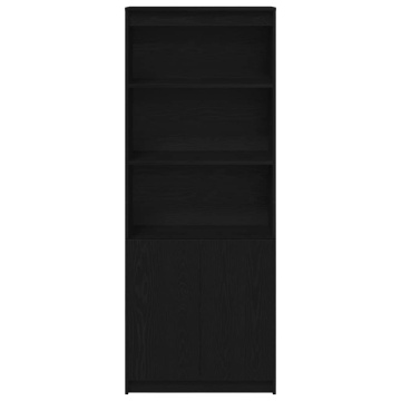 Tablou Stejar negru 70x35x180 cm Lemn prelucrat - Img 5