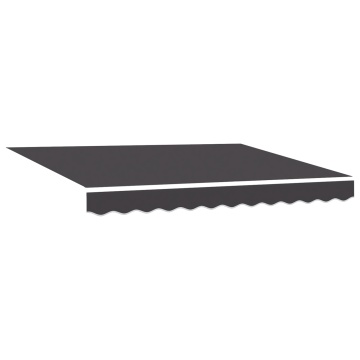Țesătură de înlocuire pentru markiză pentru cadru 3.5x2 m Antracit - Img 2