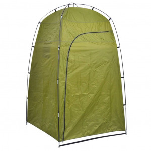 Toaletă portabilă pentru camping, cu cort, 10+10 L - Img 8