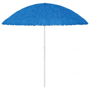 Umbrelă de plajă, albastru, 300 cm - Img 1