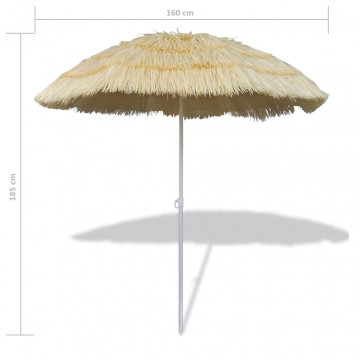 Umbrelă de soare reglabilă stil Hawaii - Img 6
