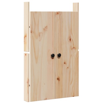 uși de bucătărie pentru exterior 50x9x82 cm lemn masiv de pin - Img 2