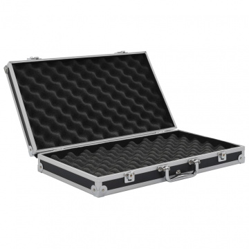 Valiză pentru armă, negru, aluminiu ABS - Img 7