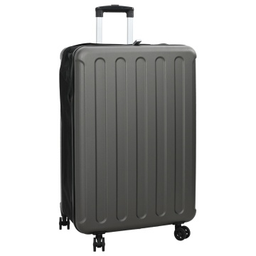 Valiză pliabilă cu carcasă dură 28'' Gri închis 50x30x76 cm ABS - Img 2