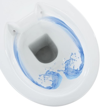 Vas WC fără ramă, închidere silențioasă, + 7 cm, alb, ceramică - Img 5