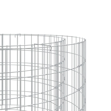 Vatră de foc din gabion Ø 100 cm, fier galvanizat - Img 4