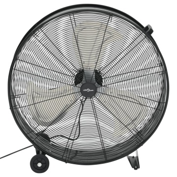 Ventilator industrial cu tambur, negru, 77 cm, 240 W - Img 2