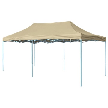 42507 Foldable Tent Pop-Up 3x6 m Cream White - Img 1