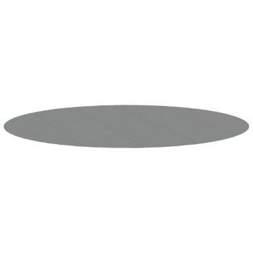 Acoperire geotextil piscină, gri deschis, Ø550 cm, poliester - Img 3