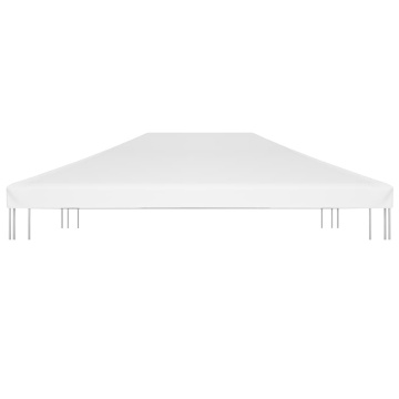 Acoperiș de pavilion, 270 g/m², alb, 4 x 3 m - Img 3