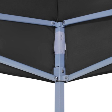 Acoperiș pentru cort de petrecere, negru, 3 x 3 m, 270 g/m² - Img 4