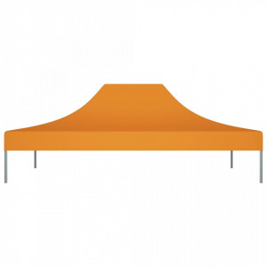 Acoperiș pentru cort de petrecere, portocaliu 4 x 3 m, 270 g/m² - Img 3