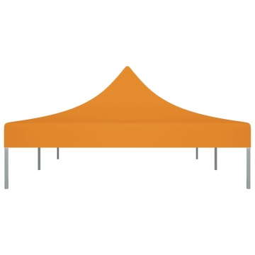 Acoperiș pentru cort de petrecere, portocaliu, 6x3 m, 270 g/m² - Img 4