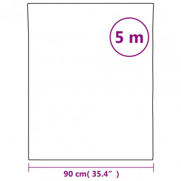 Autocolant pentru mobilier, alb mat, 90x500 cm, PVC - Img 7