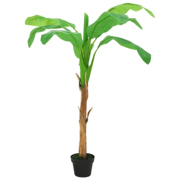 Bananier artificial cu ghiveci, verde, 180 cm - Img 1