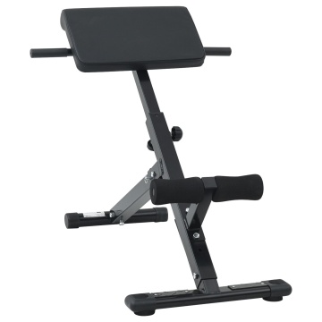 Bancă pentru hiperextensii 120 kg pliabilă și ajustabilă din oțel - Img 2