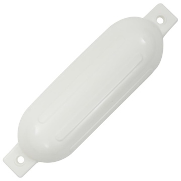 Bară de protecție barcă, 4 buc., alb, 51x14 cm, PVC - Img 2