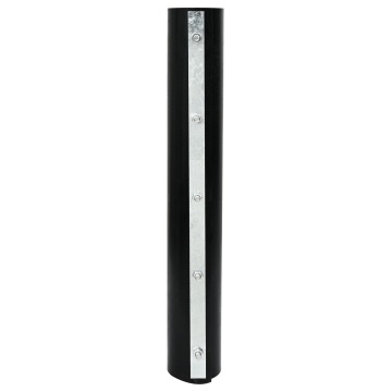 Barieră de Rădăcini cu Șine de Conectare Negru 0,7x5 m 1,5 mm HDPE - Img 4