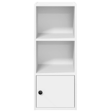 Bibliotecă, alb, 31x24x77 cm, lemn prelucrat - Img 8