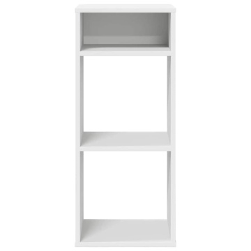 Bibliotecă, alb, 34x31x80 cm, lemn prelucrat - Img 4