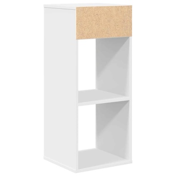 Bibliotecă, alb, 34x31x80 cm, lemn prelucrat - Img 5