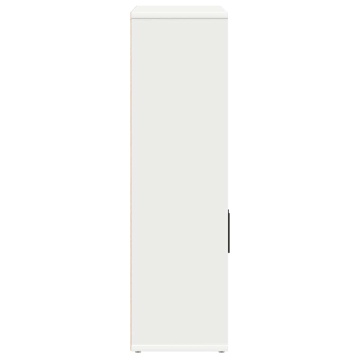 Bibliotecă, alb, 60x24x85 cm, lemn prelucrat - Img 5