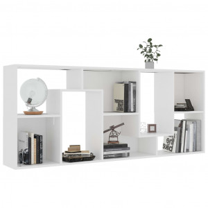 Bibliotecă, alb, 67 x 24 x 161 cm, PAL - Img 8