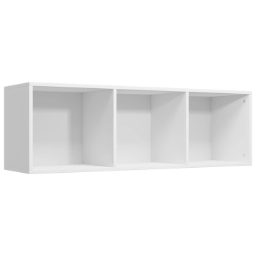 Bibliotecă/Comodă TV, alb, 36x30x114 cm, PAL - Img 7