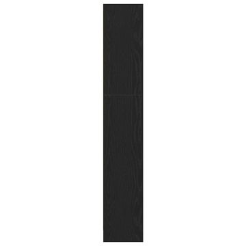 Bibliotecă cu 4 etaje Stejar negru 80x24x143 cm Lemn prelucrat - Img 5