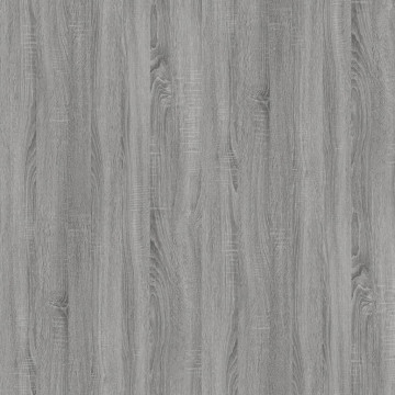 Bibliotecă cu 4 niveluri gri sonoma 40x24x143 cm lemn compozit - Img 5