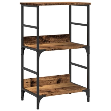 Bibliotecă, lemn vechi, 50x33x82 cm, lemn prelucrat - Img 2