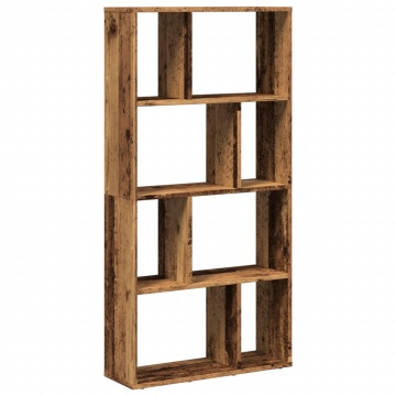 Bibliotecă, lemn vechi, 60x20x120 cm, lemn prelucrat - Img 2