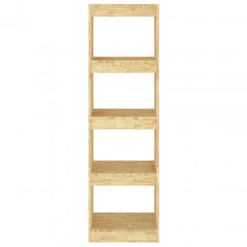Bibliotecă/Separator cameră, 40x30x135,5 cm, lemn de pin - Img 8